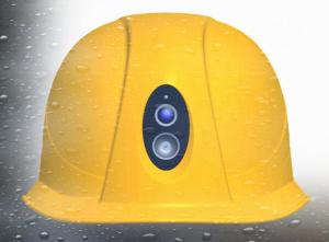 China Shock Proof Safety Hard Hats With Camera Below Zero 30-70 Degrees Temperature wholesale