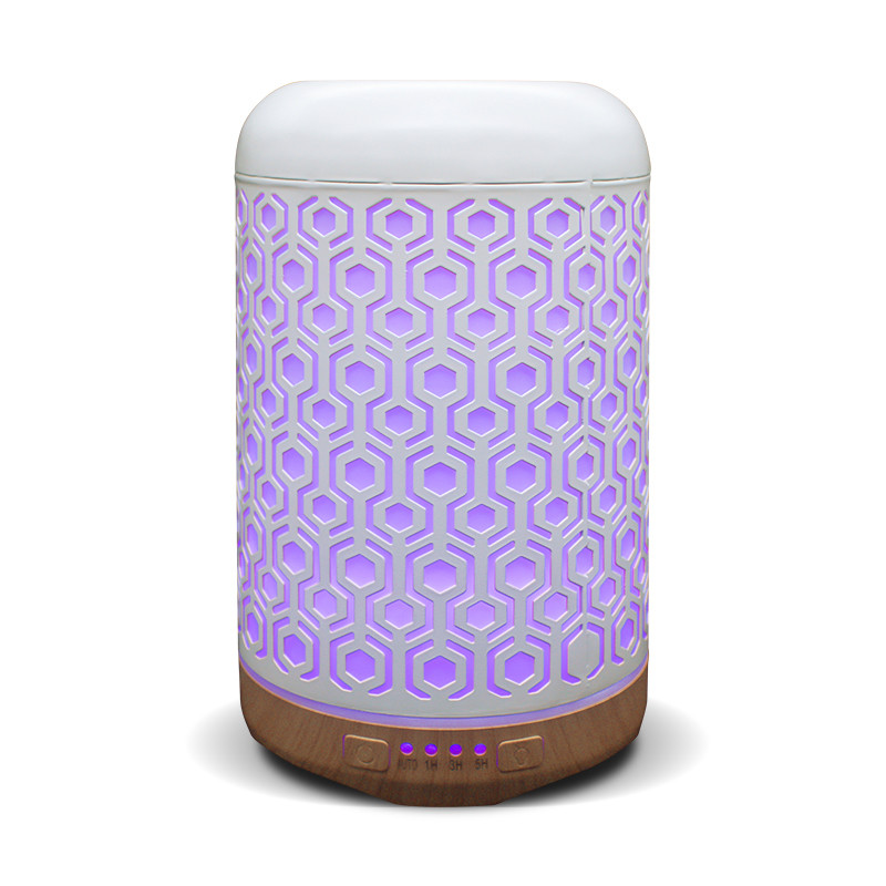 Ultrasonic Humidifier household 260ml huge capacity metal aroma diffuser