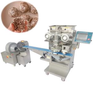 China Automatic coconut protein ball rolling machine/coconut flake coating machine/protein date ball making machine wholesale