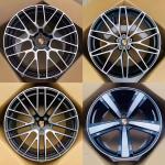 2021 22 Inch P-Orsche Refurbished Alloy Wheel Rim Hub Forged C-Ayenne 718taycan