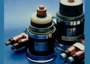 China Copper / Aluminum 300mm 400mm Single Core Cable With Metal Sheath 220kv 110kv wholesale