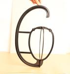 Foldable Plastic Wig Stand Wig Hanger Stand Adjustable Portable