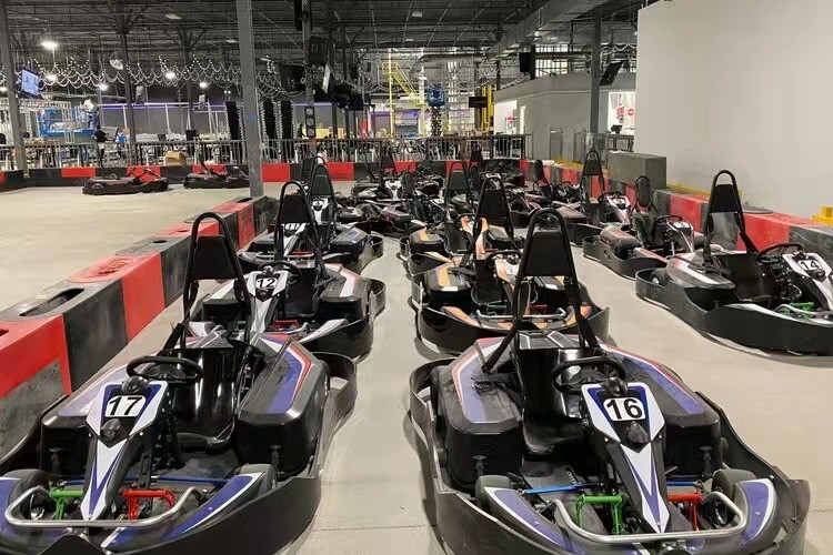 Alloy Steel Frame Electric Go Kart For Adults 40 50 70 90 120km/h