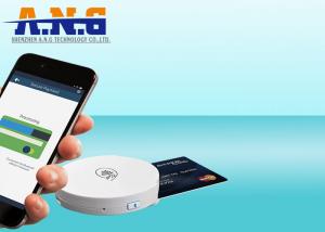 China AMR220-C1 Bluetooth mPOS Reader ISO 7816 EMV Smart Card Reader Writer NFC Reader on sale