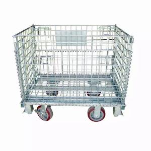 China Collapsible Warehouse 250kg Wire Mesh Container Rack Heavy Duty wholesale