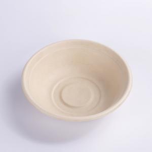 China Sugarcane Pulp PB32 Disposable Food Container Paper Salad Bowl Eco Friendly wholesale