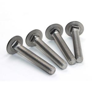 China DIN 603 Galvanized Stainless Steel 304 Lock Bolts Nuts M8 Size Mushroom Head Square Neck Cup Socket wholesale
