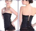 Sexy lace bustier body shaper