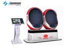 360 Degree 9D Virtual Reality Simulator Amusement Egg Chair With 3 DOF System