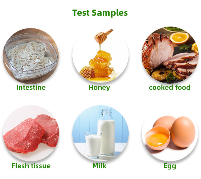 Nitrofuran SEM ELISA Food Safety Test Kit For Milk Sensitivity 0.02ppb 96Wells/Kit