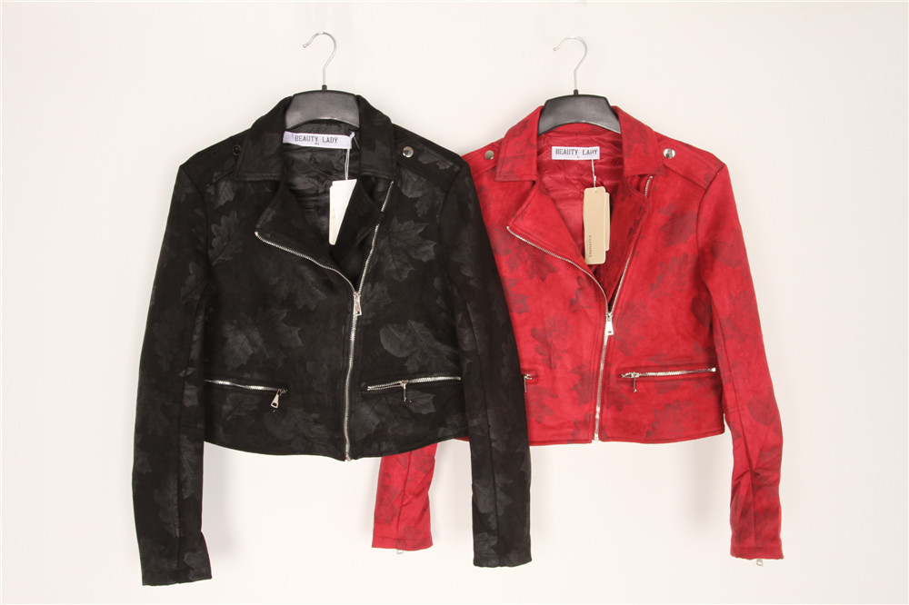 Ladies Suede bomber jacket, Women's Suede jacket, Fashionl style, Metal zipper