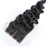 Wholesale High Quality Cheap Bangs Lace Closure Tangle Free Human Hair Lace