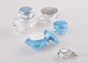 China Cover Transparent PMMA Cosmetic Jars With Lids Capacity 15ml wholesale