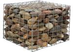 1mx1mx1m Welded Wire Gabion Cage Heavy Duty Galvanized