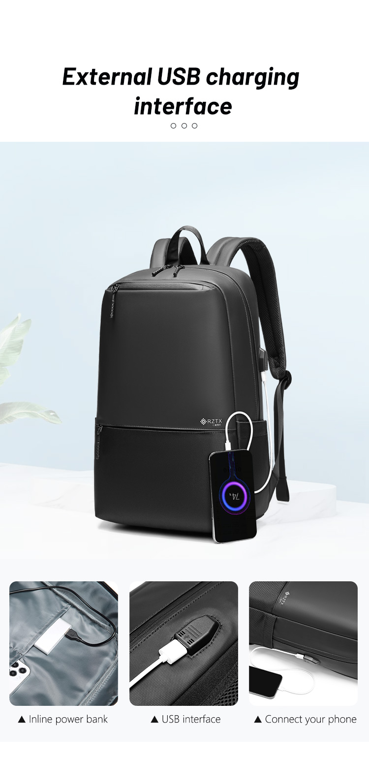 1680D Waterproof Anti Theft Laptop Backpack
