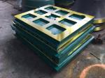 High Manganese Steel Jaw Plate for C105 C106 Crusher Color Mn18Cr2 Crushing