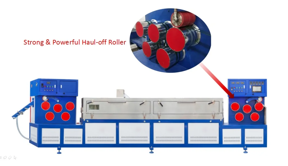 PP Single Screw Carton Box Plastic Strap Production Line For Granules