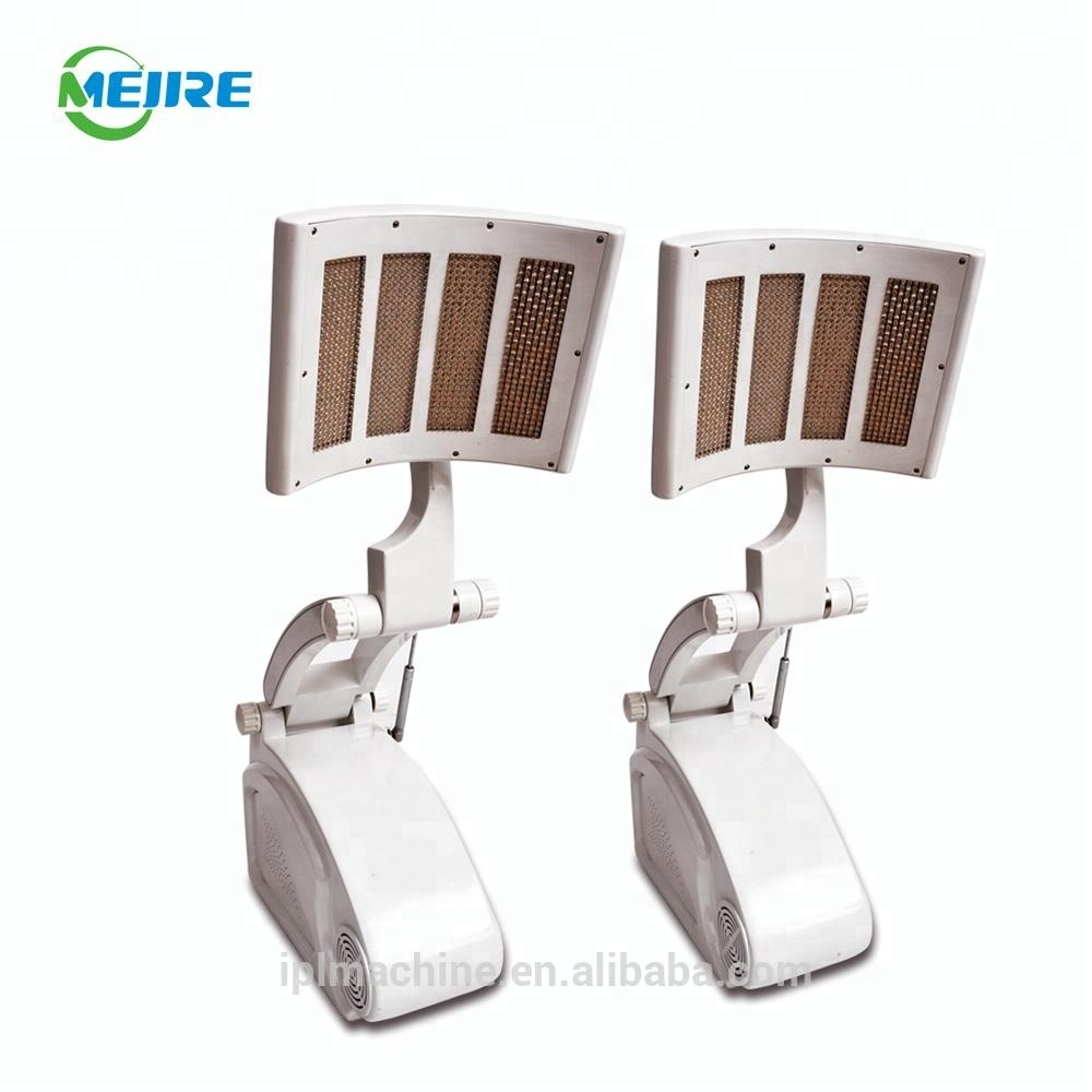 Salon Spa Use Led Red and Blue Light Therapy Heating Acne Infrared for Facial Treatment