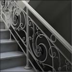 Weatherproof Aluminum Protective Railings Safety Design Powder Coated Finish