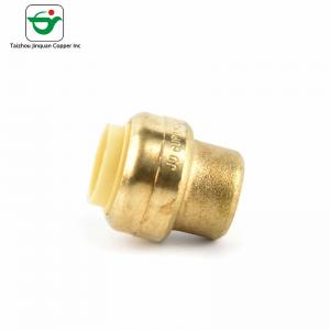 China NSF61 Approved 1/2 Copper Pipe End Cap For Square Steel Tubing wholesale