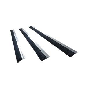 China Customized Aluminum Garage Door Brush Seal Draft Excluder Nylon Bristle wholesale