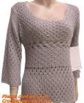 Fashion Women's Casual Aztec OversizedCool Apricot Long Sleeve Geometric Pattern