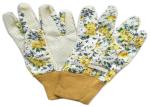 Yellow Twill Working Hands Gloves Breathable Protecting Against Abrasion