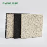 Interior Decorative Hexagon Wood Wool Fiber Acoustic Wall Panel for Soundproofin