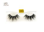 Curly Synthetic Fiber OEM Dramatic False Eyelashes