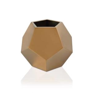 China Diameter 20cm Ss Flower Pot On Table Surface Electroplate wholesale