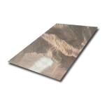 building material 304 Polished Line Pattern gold stainless steel texture