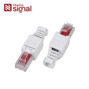 China PC Unshielded CAT6 Toolless RJ45 Plug Without Fixed Ring ZC-688Y-C6 wholesale