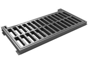 China Ductile Iron Square Drain Cover 60x60 Corrosion Resistance EN124 Standard wholesale