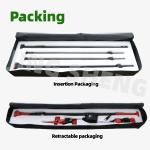 Garden pruning kit: 18ft plug-in carbon fiber pole Tree pruner and 20,00 Li-Ion