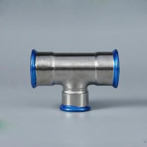 China Forged M Profile Press Fittings DN20 Nickel White Plumbing Pipe Fitting wholesale
