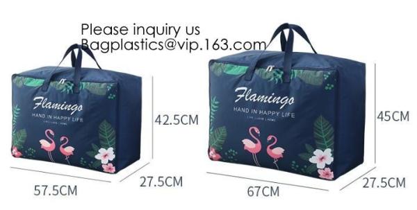 Light Weight Large Capacity 600D Polyester Duvets Pillows Home Quilt Storage Bag