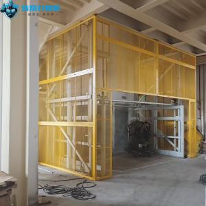 China 6m Yellow Warehouse Elevator Lift 20000kgs Warehouse Goods Lift Self Customized wholesale