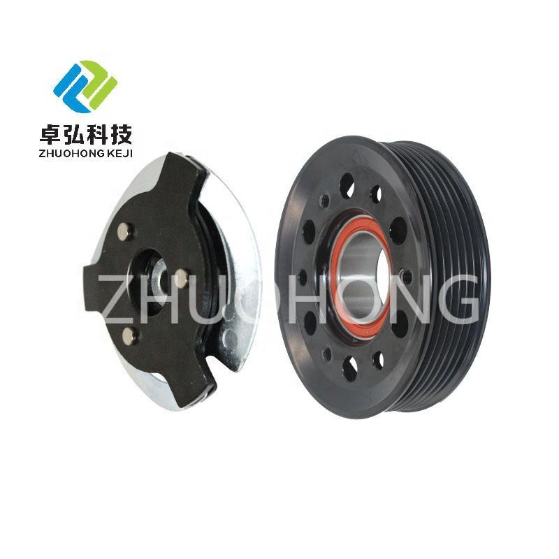 VW FAW SAGITAR 2012- 1.6 2.0 GLI 1.8 TSI Auto AC Compressor Pulley Clutch Kit 6PK 113MM 12V