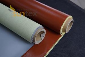China Fiberglass Coated Fabric Expansion Joint Cloth Heavy Duty High Temperature Welding Blanket wholesale