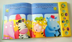 China Book with music box for children 12 buttons wholesale