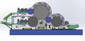 China 2500mm Nonwoven Converting Machinery Carding Equipment for carpet and geotextile wholesale