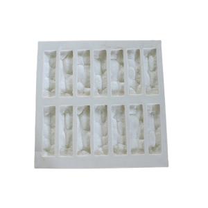 China 55*55*4cm White Stone Wall Mould , ISO9001 Culture Stone Molds wholesale