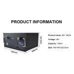 48V 100Ah 200Ah Lithium Iron Phosphate Golf Cart Batteries Pack