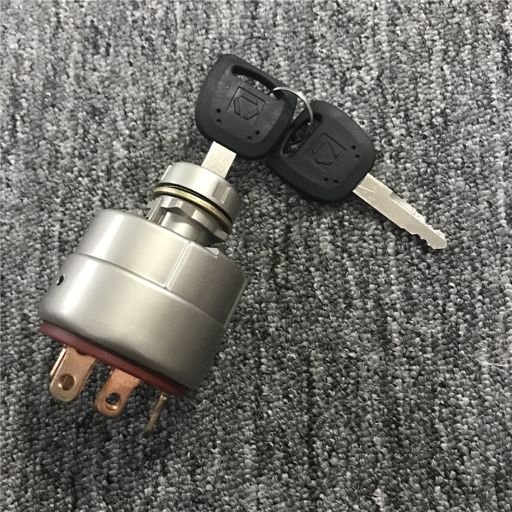 XCMG Excavator Lock XE60D XE135B/D XE150D XE210 XE370D XE200DA Ignition Switch Key