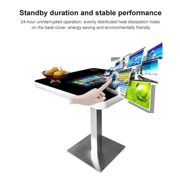 21.5 inch Touchscreen Interactive Smart Table LCD Advertising Display Multi Touch Screen Kiosk for Coffee Bar Conference