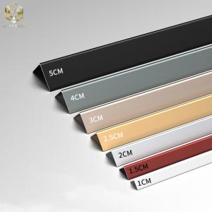 China Right Angle L Shaped Aluminium Wall Protection And Decorative Edge Trim Profiles wholesale