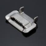 304 Stainless Steel Cable Tie Buckle 5/8" Tooth Type Packing Buckle