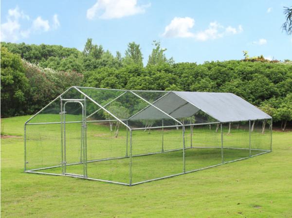 6Lx3Wx2H m Chicken Run Coop/ Animal Run/Chicken House/Pet House/Outdoor Exercise
