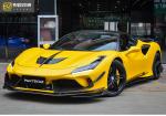 Paktechz Style Carbon Fiber Kit for Ferrari F8 Carbon Fiber Body Kit Front