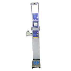 China bmi coin ultrasonic body height weight fat scale machine ,with omron blood pressure machine wholesale
